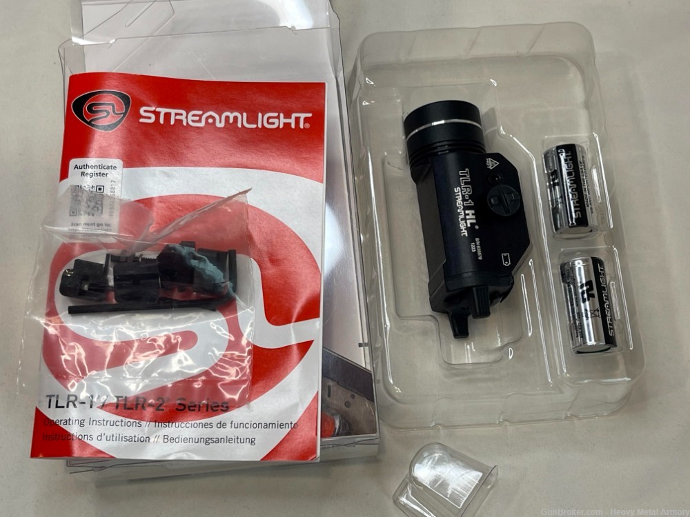 Streamlight TLR-1 HL 1000 Lumen C4 LED Light for Pistol-img-0