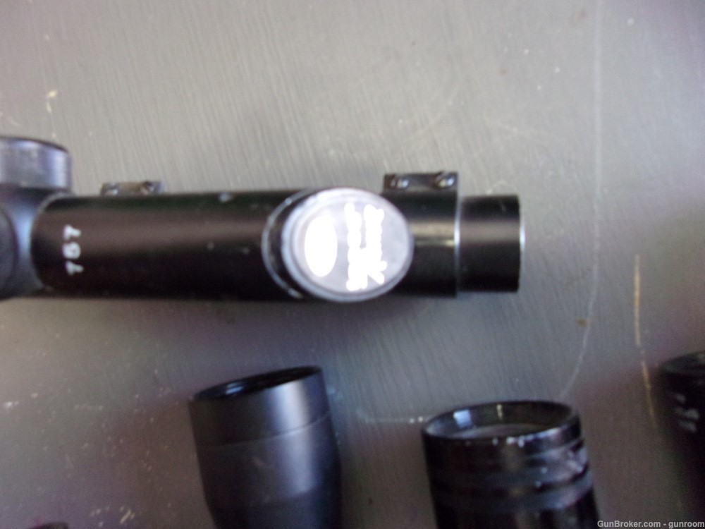6 Vintage scopes 1 dot Tasco BSA Kmart BSA Beeman Bushnell  Weaver -img-9