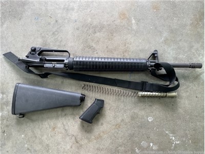 PENNY START COMPLETE Retro AR-15 Parts Kit Upper Stock Grip