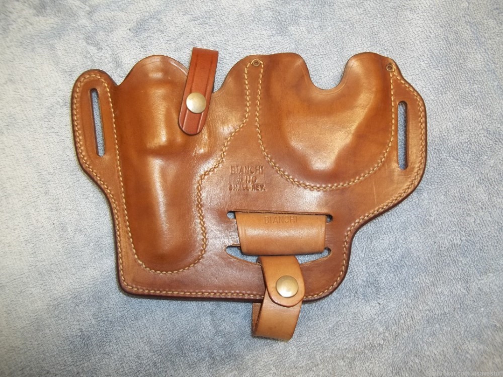 Colt Detective Special Agent Cobra DS-II Bianchi Combo Holster Cuffs & Ammo-img-6