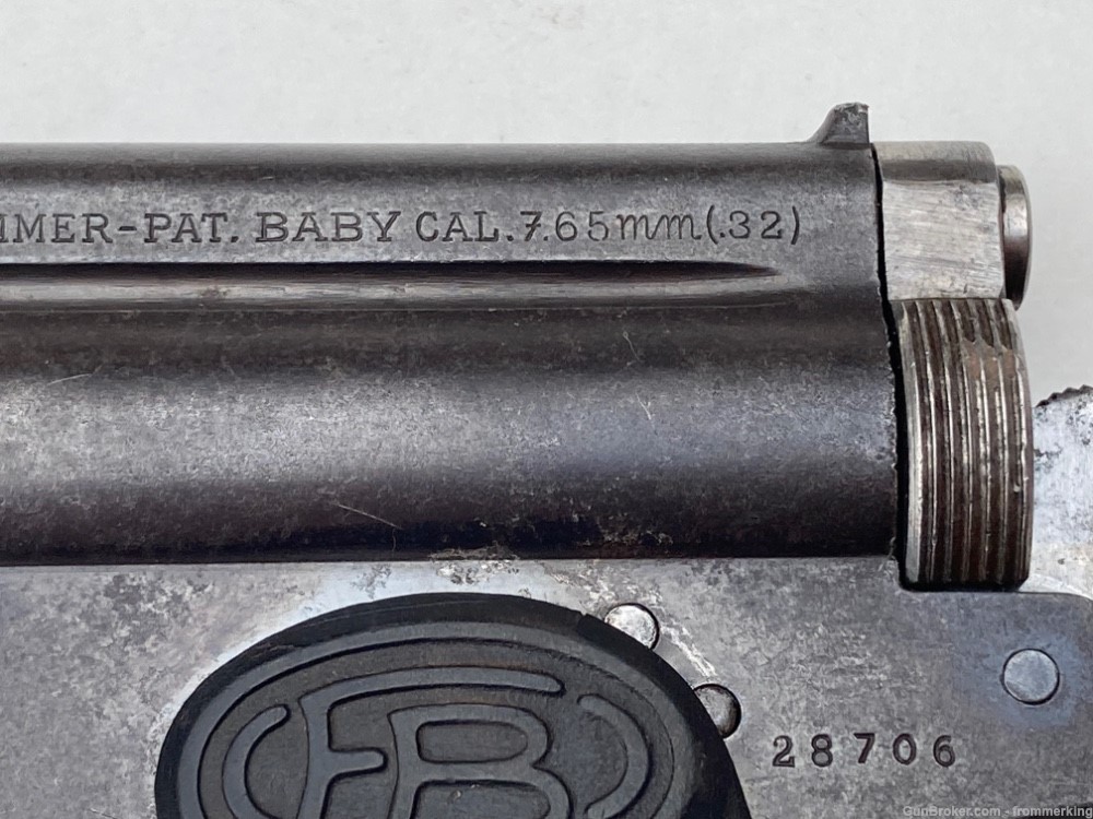 Hungarian Frommer Fegyvergyar Baby 7,65 mm / .32 ACP caliber-img-2
