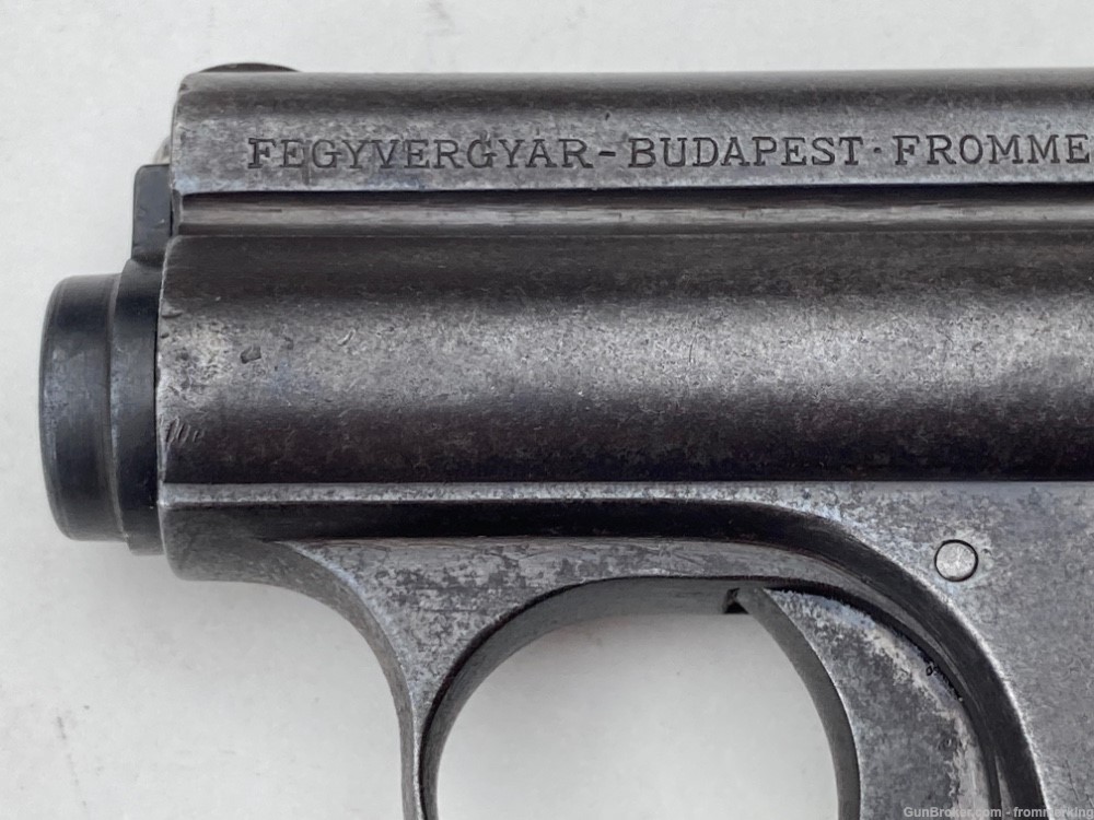 Hungarian Frommer Fegyvergyar Baby 7,65 mm / .32 ACP caliber-img-1
