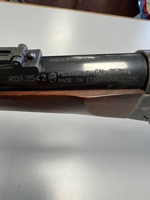 Pedersoli Rolling Block Baby Carbine .357 Mag 20" Walnut -img-19