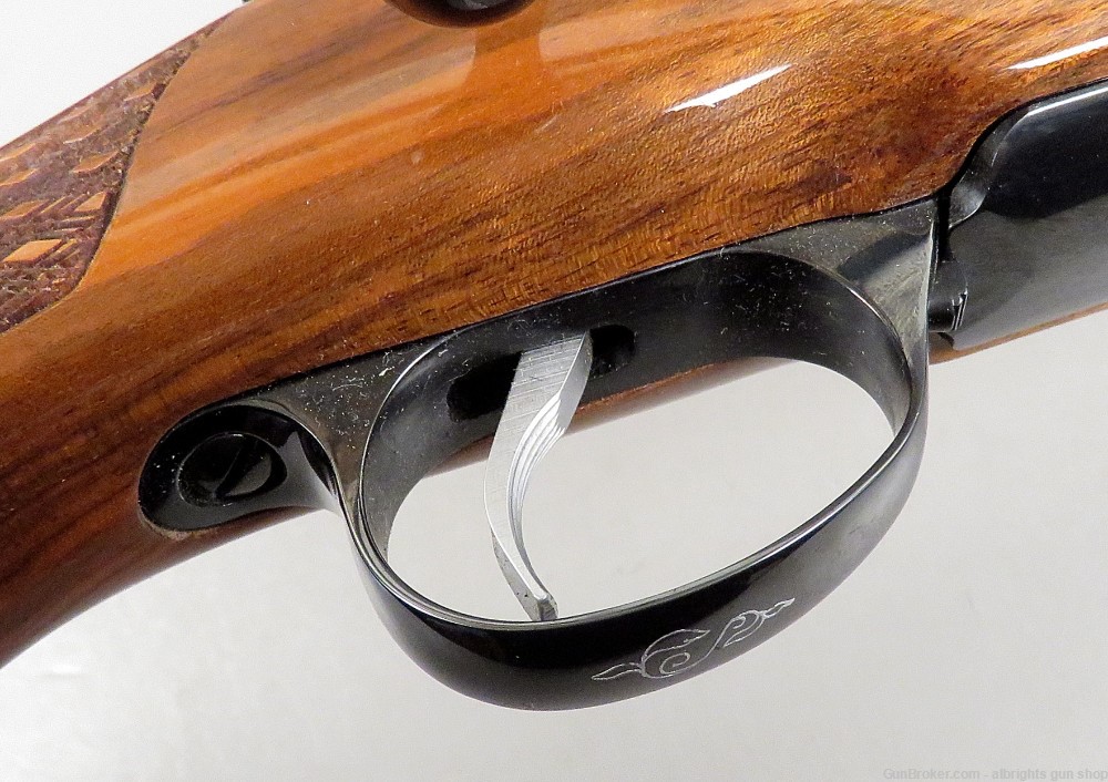 SAKO Model 75 DELUXE Magnum Rifle 300 WIN MAG with Scope Rings MUST SEE-img-18