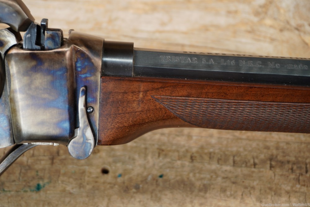 Tristar Sharps Sporting Model 1874 .45-70 single shot double triggers NICE -img-8