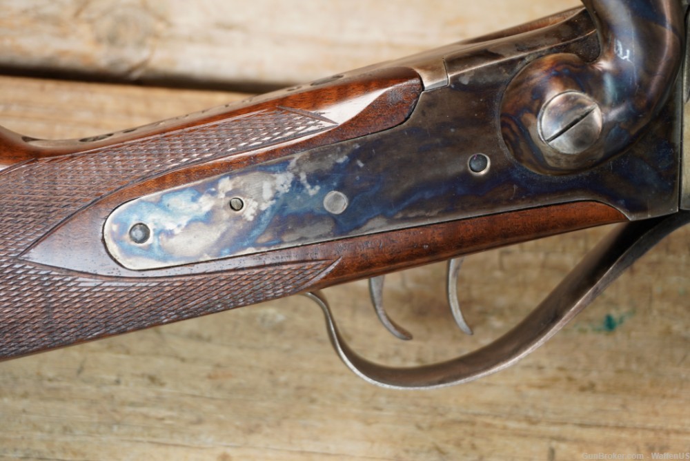 Tristar Sharps Sporting Model 1874 .45-70 single shot double triggers NICE -img-5