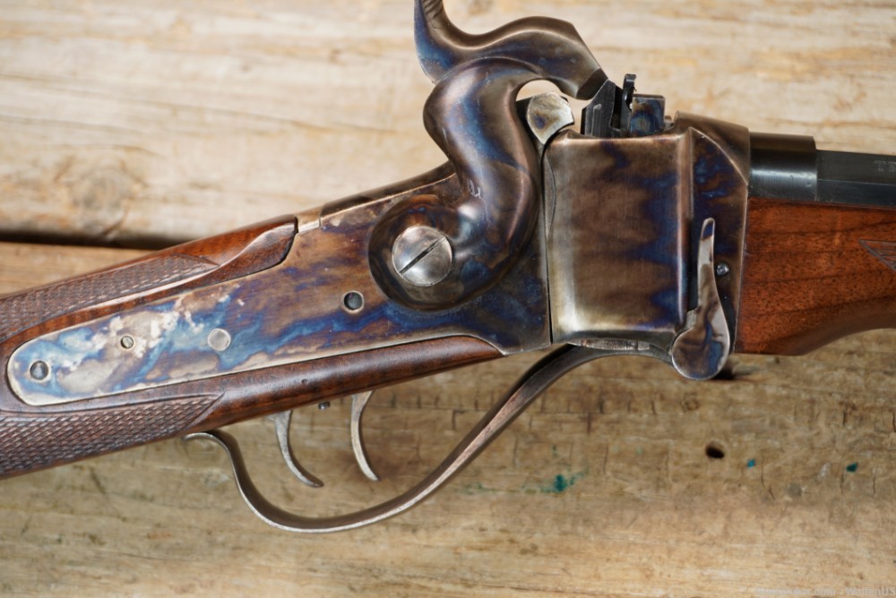 Tristar Sharps Sporting Model 1874 .45-70 single shot double triggers NICE -img-6