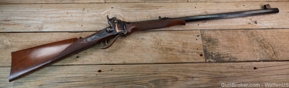 Tristar Sharps Sporting Model 1874 .45-70 single shot double triggers NICE -img-50