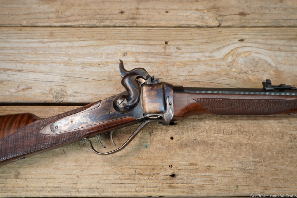 Tristar Sharps Sporting Model 1874 .45-70 single shot double triggers NICE -img-0