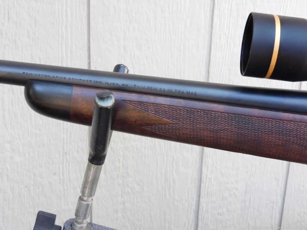 Remington Model 7 7mm SAUM w\Leupold VX-3 3.5-10x40 *Pre-Owned*-img-8
