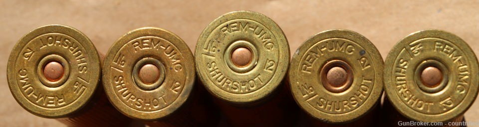 10 Vintage Remington Shotgun Shells, Including One Headstamped "Economy" -img-5