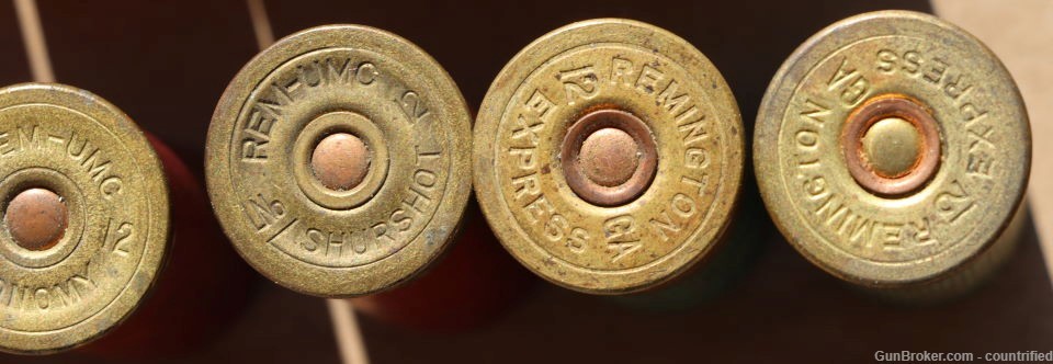 10 Vintage Remington Shotgun Shells, Including One Headstamped "Economy" -img-4
