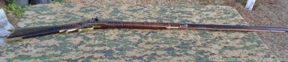 Circa 1855 Ohio Half Stock Muzzleloader Rifle .32 cal C. P. Wood Martin Co.-img-14