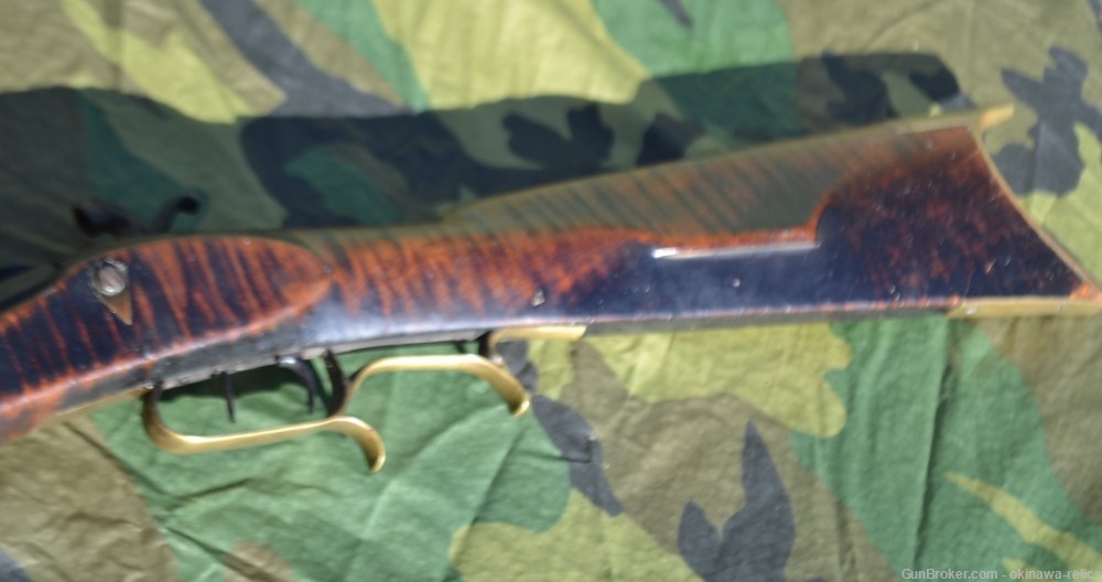 Circa 1855 Ohio Half Stock Muzzleloader Rifle .32 cal C. P. Wood Martin Co.-img-7