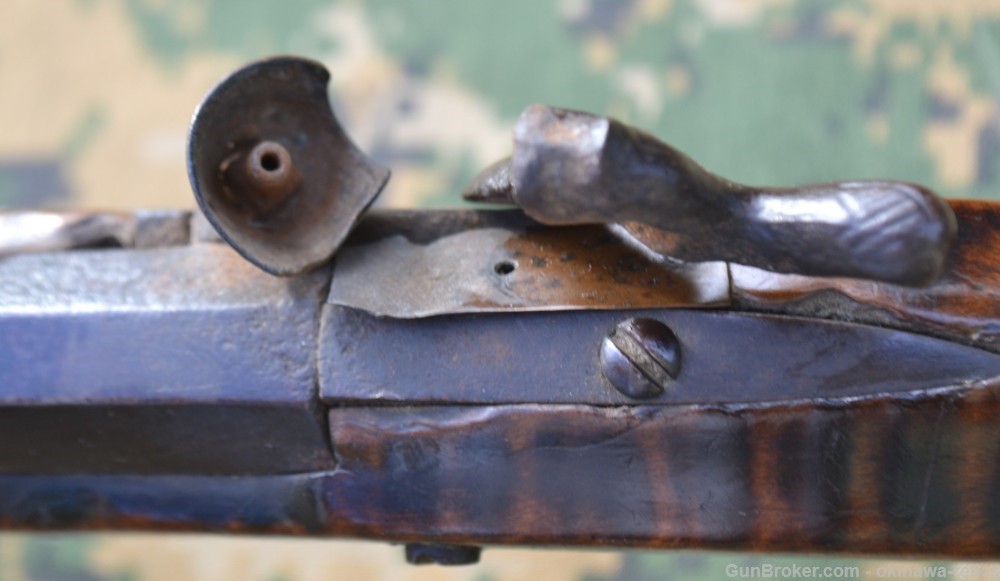 Circa 1855 Ohio Half Stock Muzzleloader Rifle .32 cal C. P. Wood Martin Co.-img-10