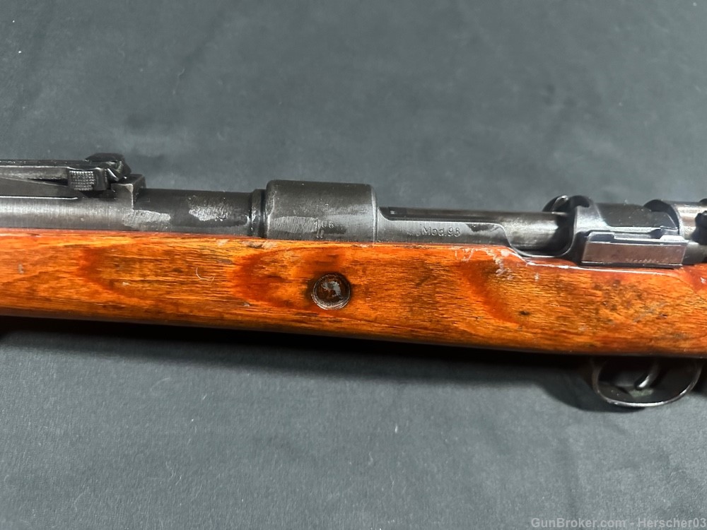 German k98 Mauser 98 BYF 43 8mm Mauser Wartime Manufacture-img-7