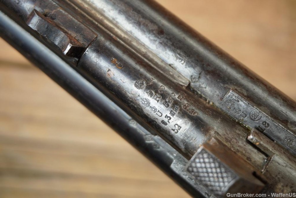 German Drilling 3-barrel 20ga over .25-35 Winchester ENGRAVED project TLC -img-63