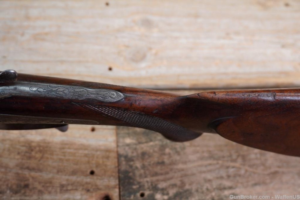 German Drilling 3-barrel 20ga over .25-35 Winchester ENGRAVED project TLC -img-36