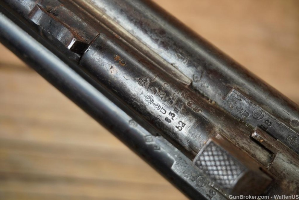 German Drilling 3-barrel 20ga over .25-35 Winchester ENGRAVED project TLC -img-62