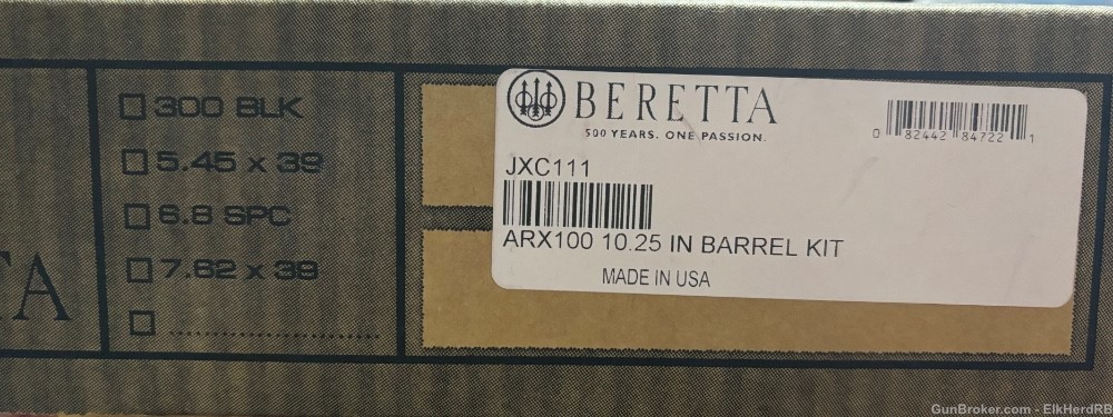 Brand New Beretta ARX 100 10.25” Barrel Kit-img-3