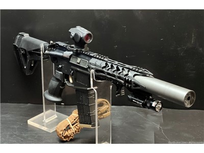 AR15 Myrls Micro 5" War Lance 300 Suppressed w/Fostech Binary Trigger AR15 