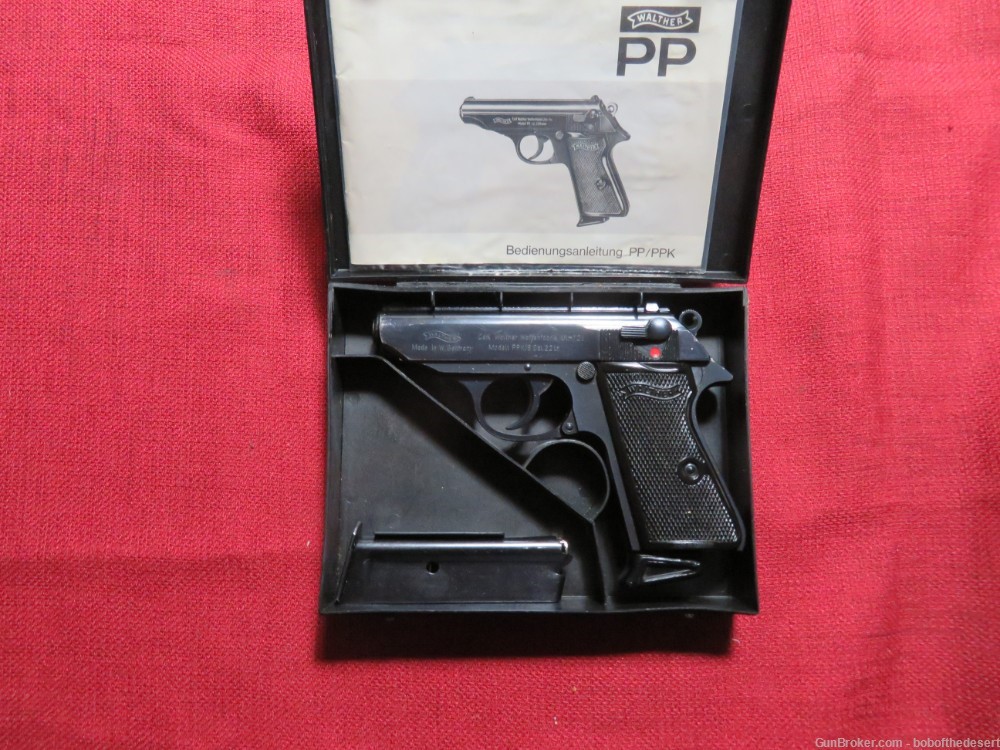 Walther PPK/S .22LR 1974 EXCELLENT GERMAN BOXED!-img-0