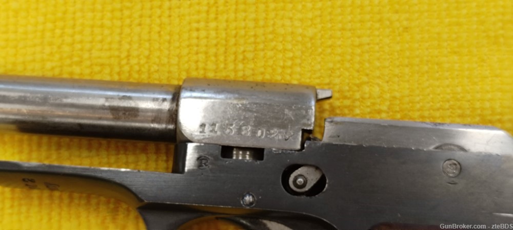 32ACP German Ortgies Deutsche Werke Erfurt Pocket Pistol Post WW1 Pre WW2-img-5