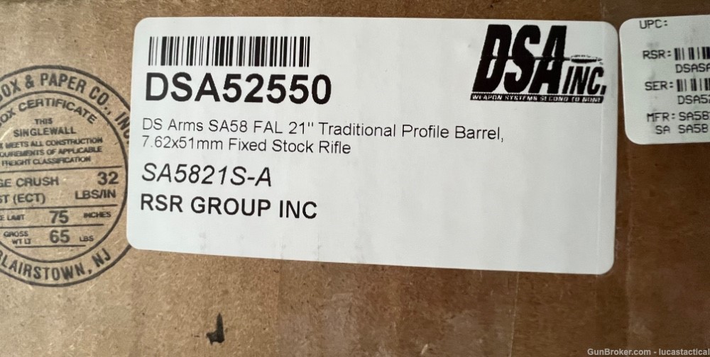 DS Arms SA58 FAL 21" Traditional Profile Barrel 7.62x51 308-img-6