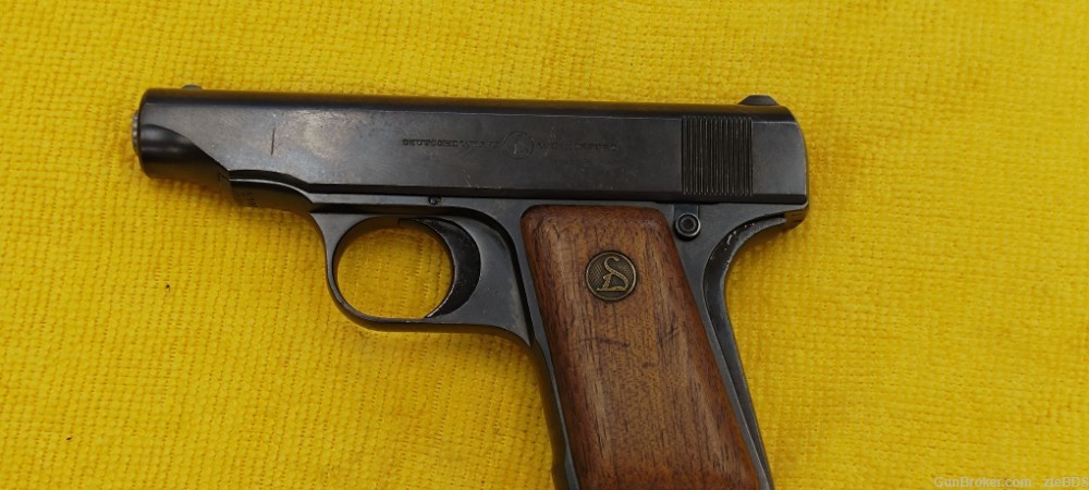 25ACP German Ortgies Deutsche Werke Erfurt Pocket Pistol Post WW1 Pre WW2-img-4