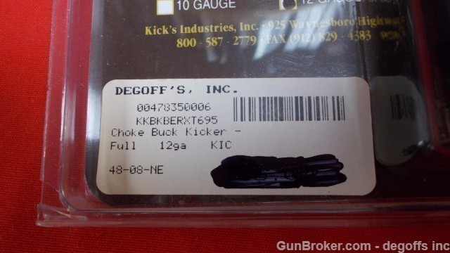 KICKS Choke Beretta Extrema 12ga Buck Kicker Nos-img-3