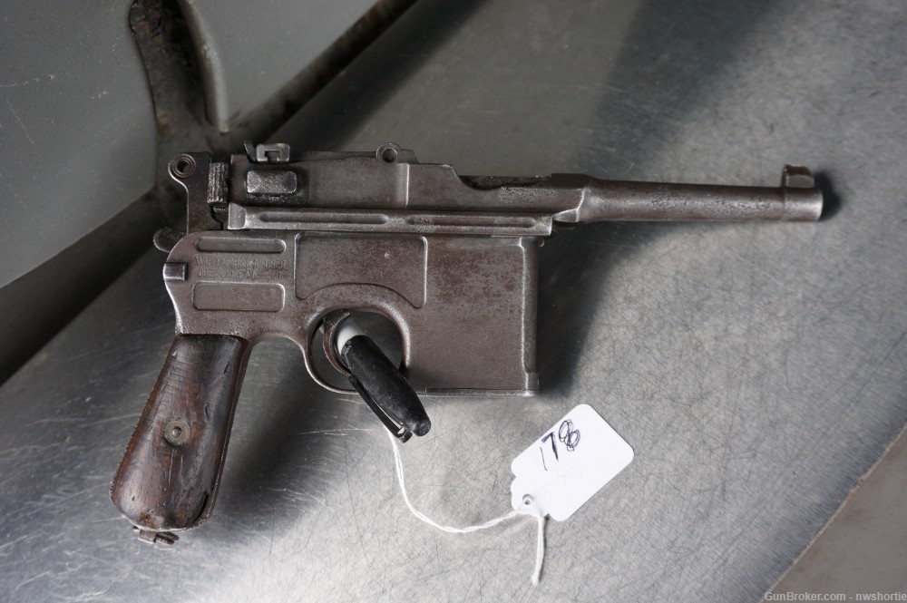 Mauser model C96 Broomhandle 7.63x25 7.62 -img-1