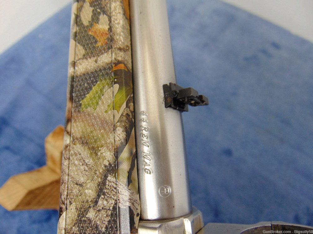 VERY RARE RUGER 77/44 FACTORY CAMO STOCK ALL STAINLESS 44 MAGNUM 2015-img-21