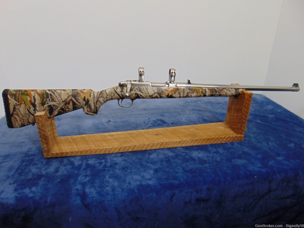 VERY RARE RUGER 77/44 FACTORY CAMO STOCK ALL STAINLESS 44 MAGNUM 2015-img-0