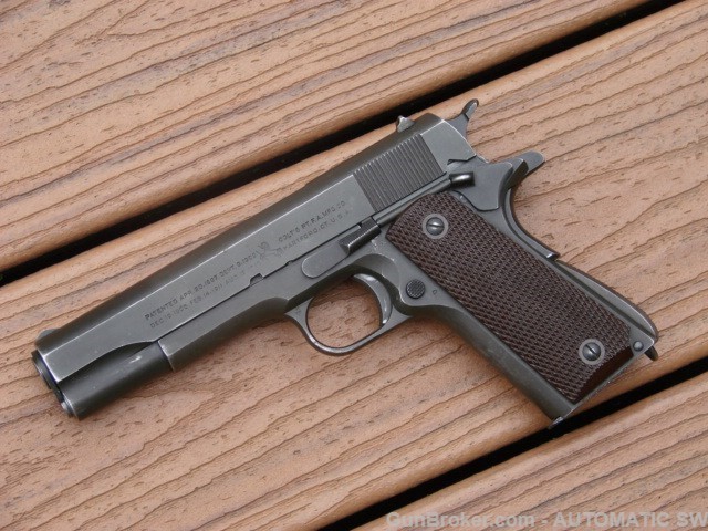 Colt 1911A1 1911 A1 45acp 1943 Lend Lease WWII US Army government-img-126