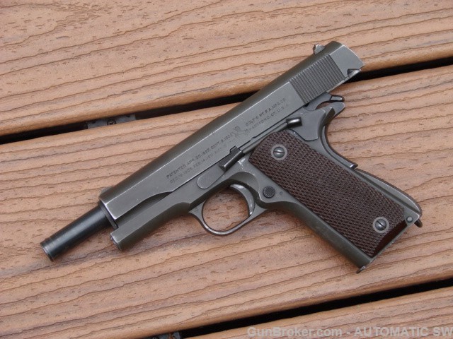 Colt 1911A1 1911 A1 45acp 1943 Lend Lease WWII US Army government-img-165