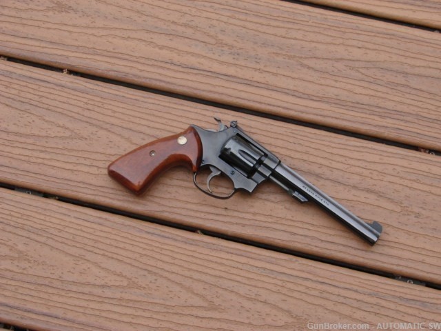 Smith Wesson S&W Model 35-1 1969 6" 22LR-img-1
