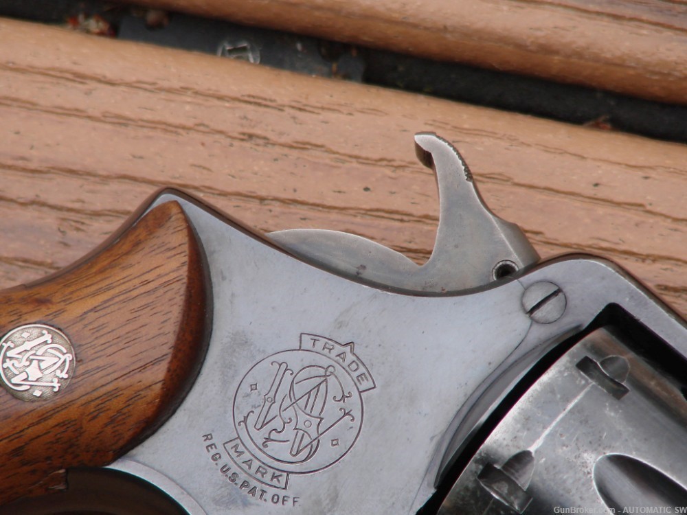 Smith Wesson S&W Rare Post War S Prefix K Frame M&P 38 spl 6" 1945-1948-img-1