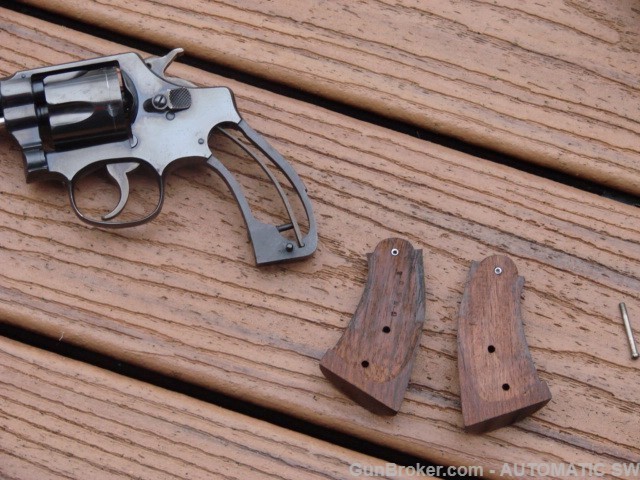 Smith Wesson 38 Regulation Police Pre Model 33 4" 38 S&W 5 Screw 1917-40 -img-73
