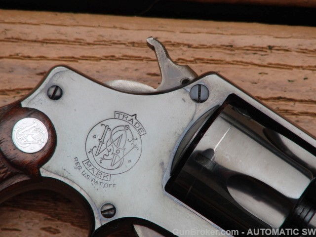 Smith Wesson 38 Regulation Police Pre Model 33 4" 38 S&W 5 Screw 1917-40 -img-19