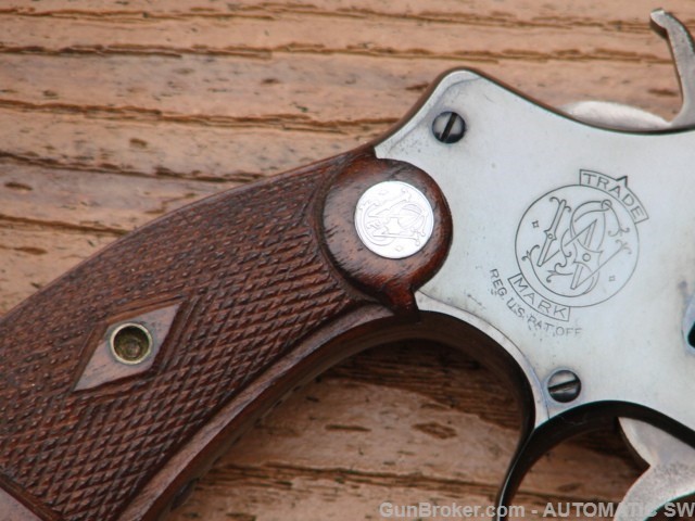 Smith Wesson 38 Regulation Police Pre Model 33 4" 38 S&W 5 Screw 1917-40 -img-20