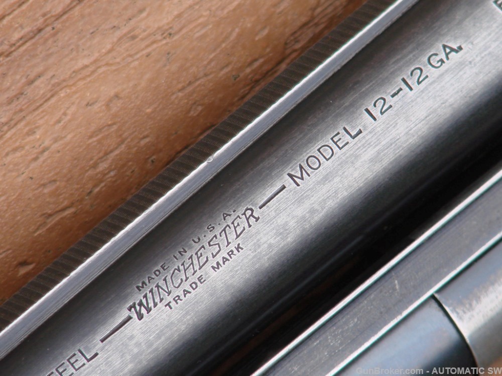 Winchester Model 12 30" FULL 1928 Nickel Steel 12 ga SOLID RIB-img-81