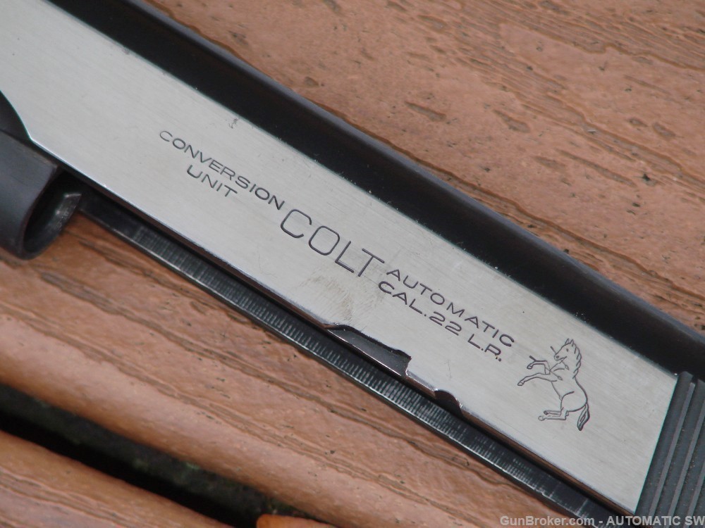 Colt .22 Cal Conversion Kit 22LR 1964 Original Sales Receipt 4 7/8" Barrel-img-22