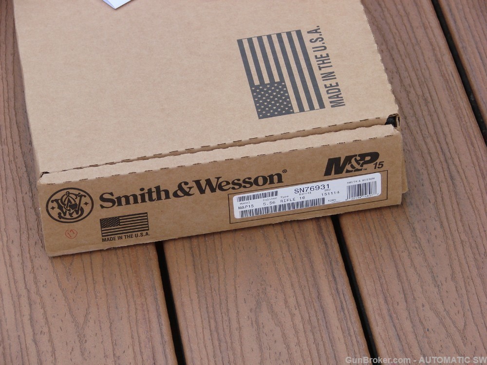Smith & Wesson M&P 15 M&P15 FDE 5.56mm New In Box S&W-img-96
