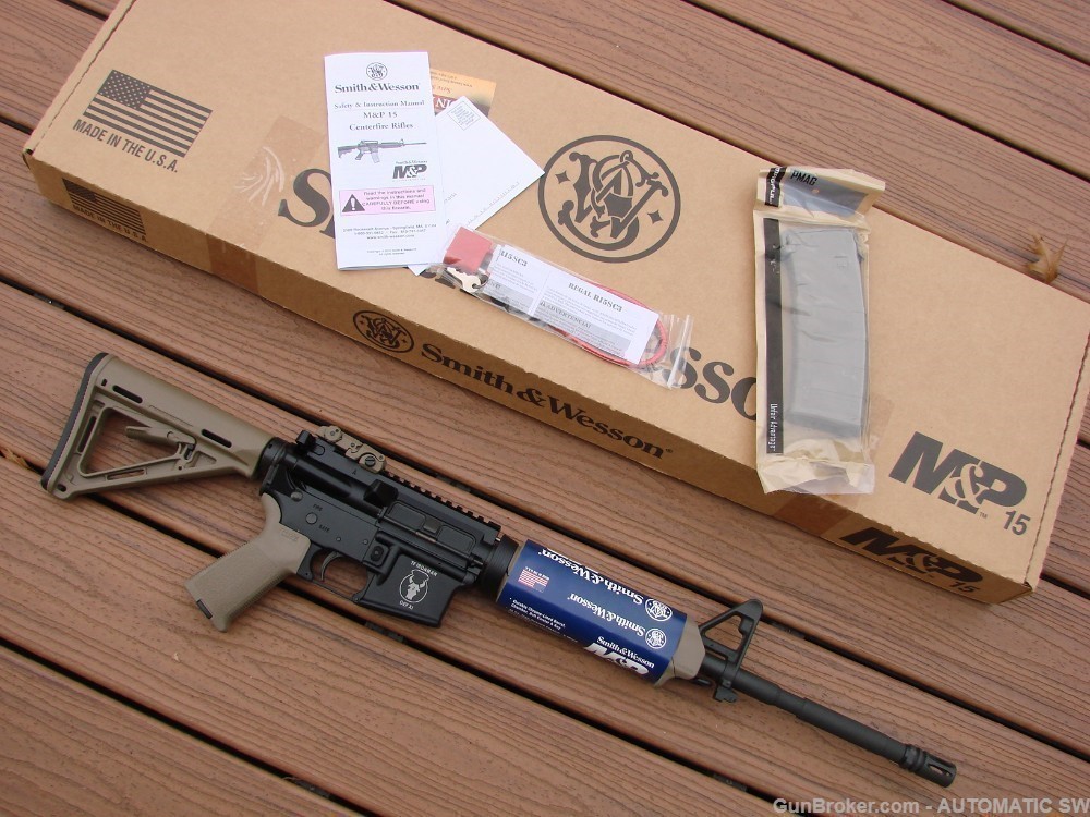 Smith & Wesson M&P 15 M&P15 FDE 5.56mm New In Box S&W-img-1