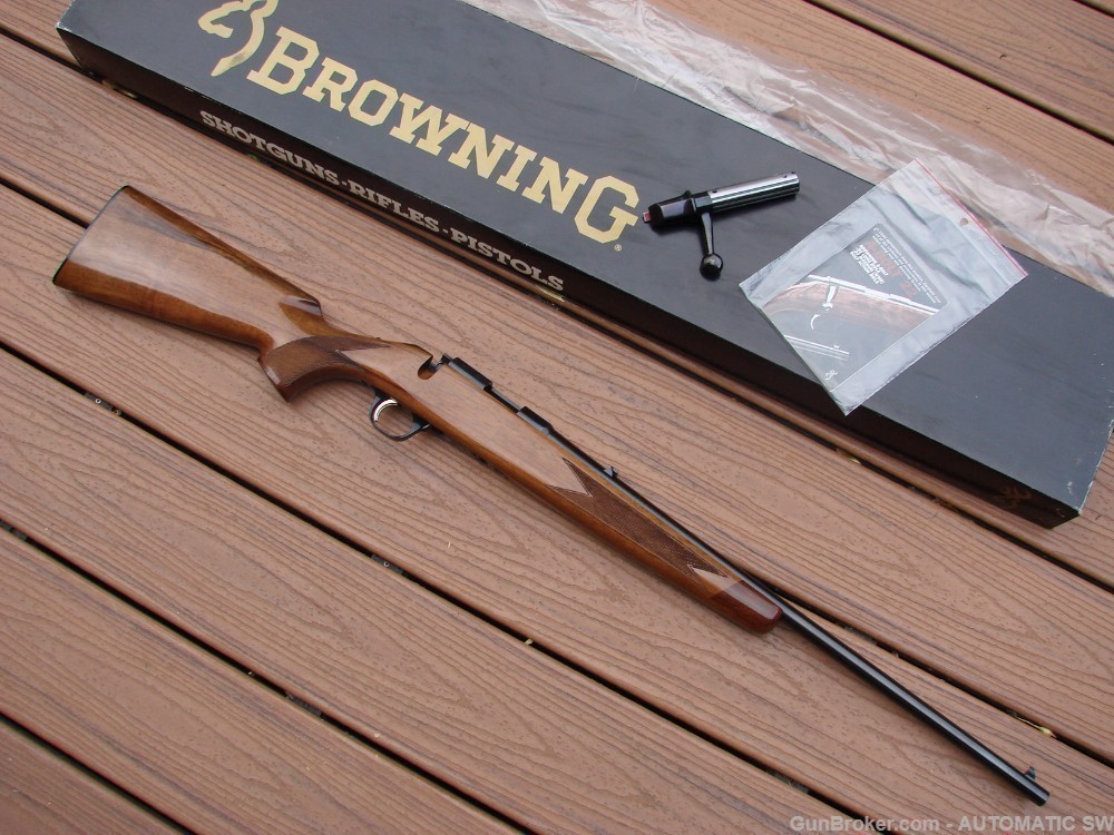 Browning A-Bolt 22 Magnum RF With Sights ANIB 22" Excellent Wood-img-1