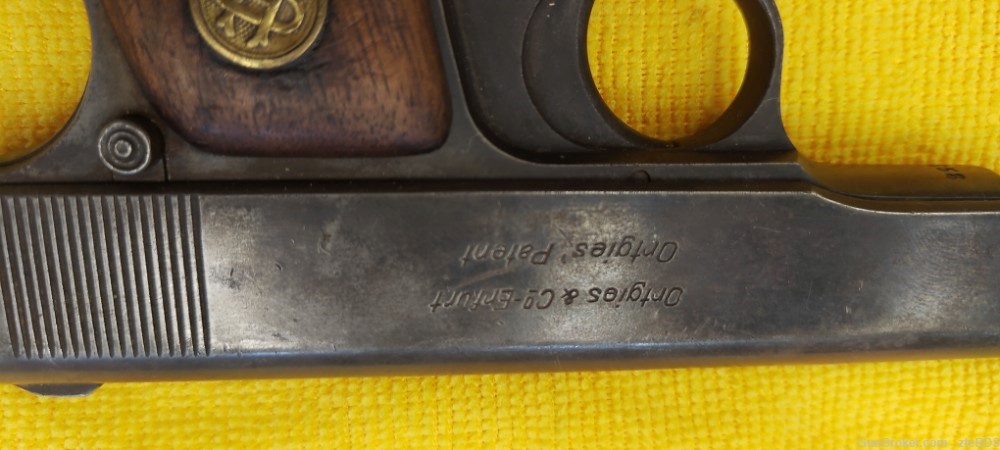 WAR BRING BACK - 32ACP German Ortgies Deutsche Werke Erfurt Pocket Pistol -img-19