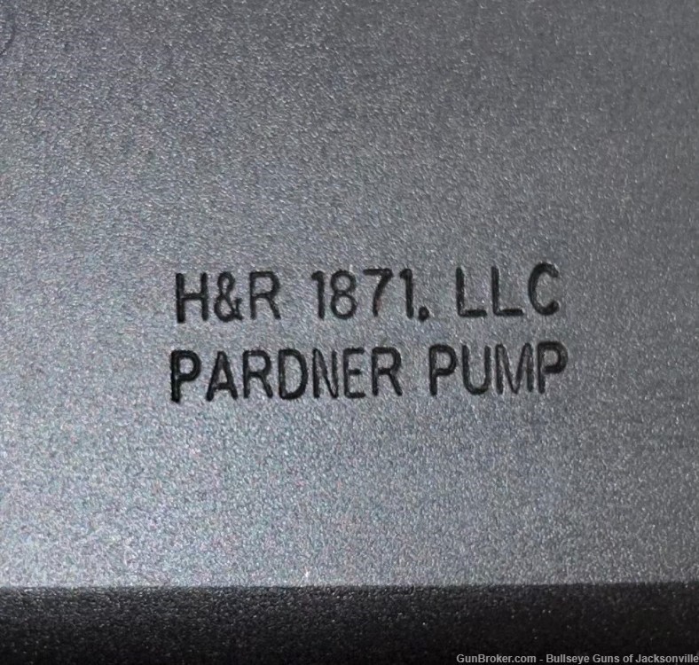 H&R 1871 Pardner Pump-Synthetic Pump Action Shotgun 20 Gauge 26" Barrel-img-5