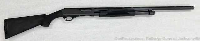 H&R 1871 Pardner Pump-Synthetic Pump Action Shotgun 20 Gauge 26" Barrel-img-1