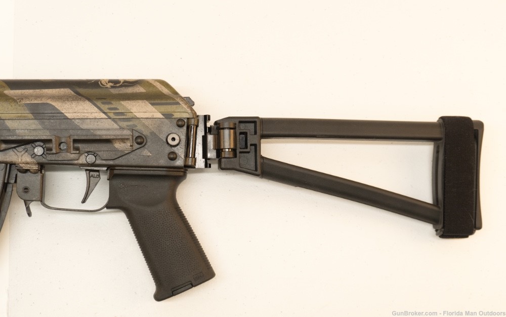 Custom Cerakote AK-104 Pistol Side Folder ALG Trigger and JMAC Custom Rail-img-8