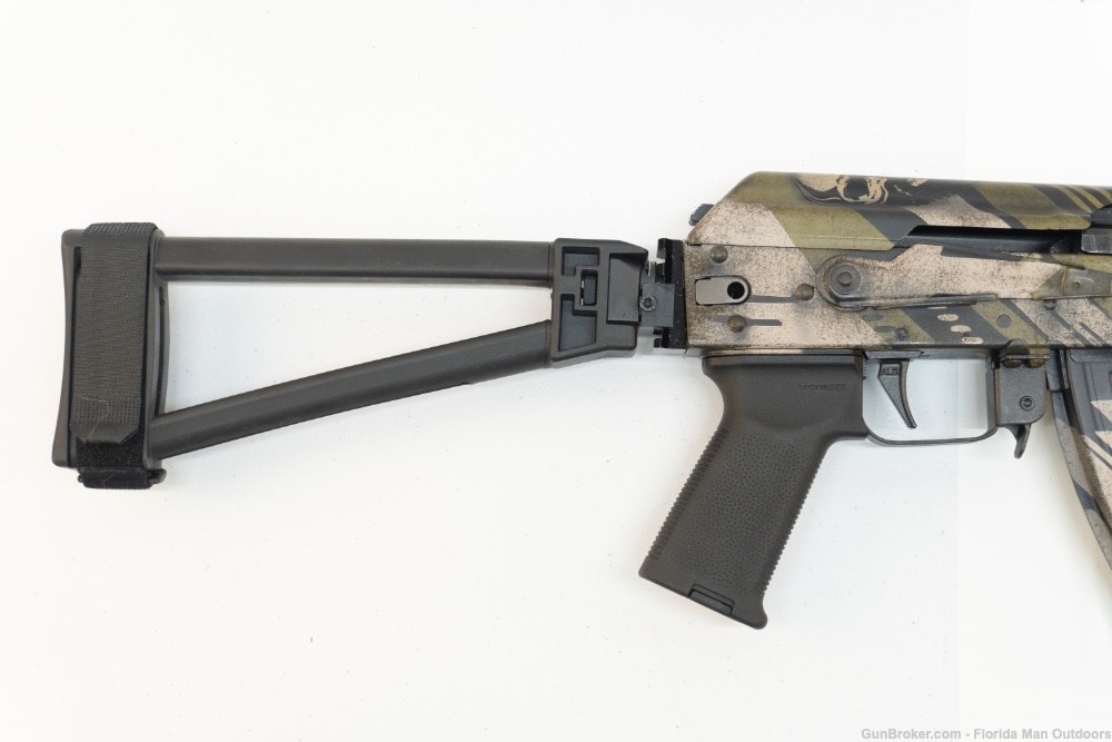 Custom Cerakote AK-104 Pistol Side Folder ALG Trigger and JMAC Custom Rail-img-2